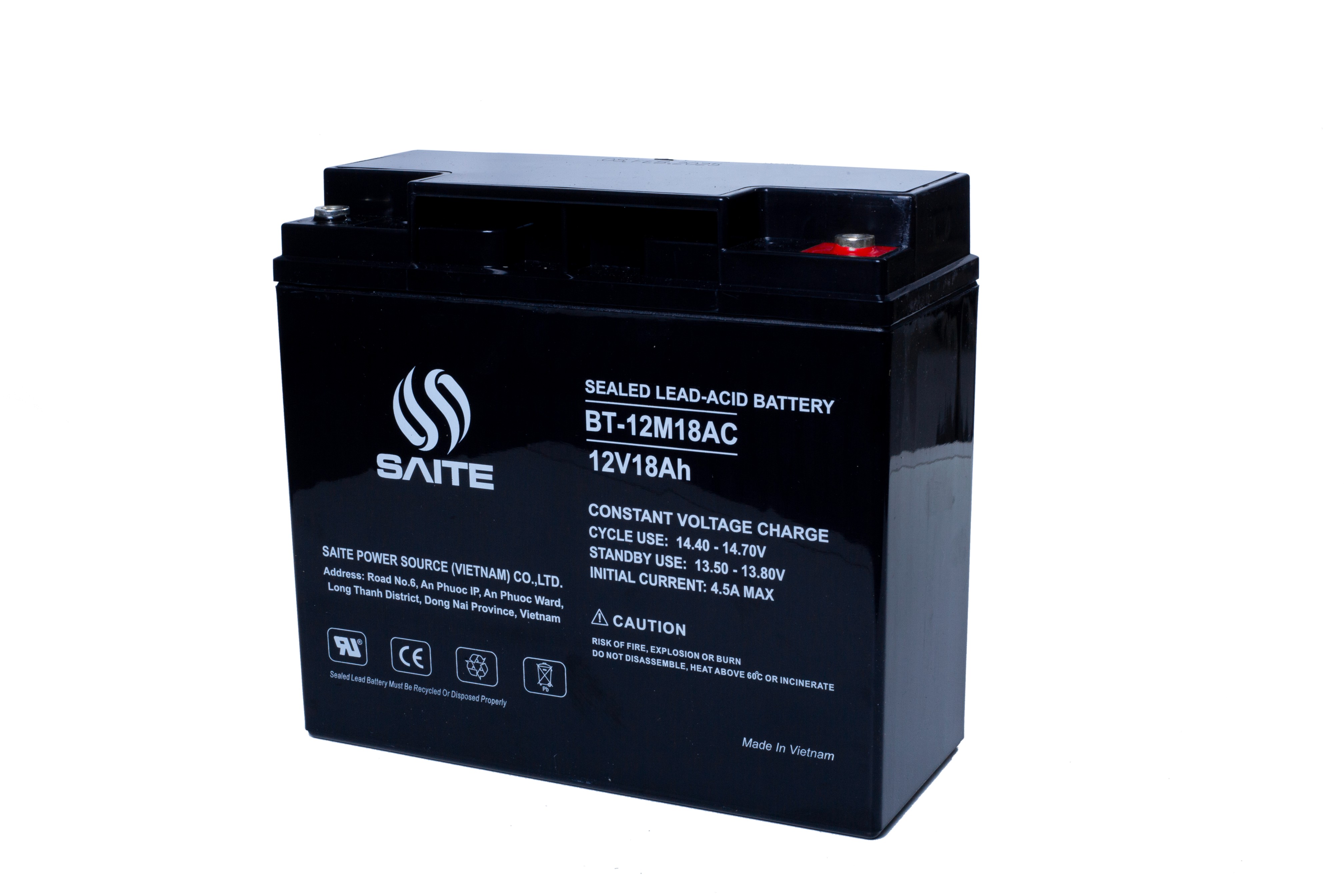 12 V 18 Ah